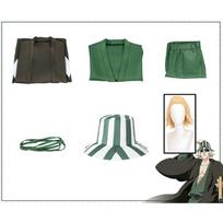Urahara Kisuke Cospaly Anime Bleach Cosplay Costume Aldult Grey Kimono Pants Hat Outfits Halloween Carnival Party Costume L black