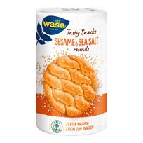 Wasa Sausainiai su sezamu ir jūros druska 235G orange