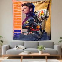 Max Verstappen Red Bull Racing Champion Design Patterned tapestry for bedroom and living room home decor sofas 150x200cm(59x78in)