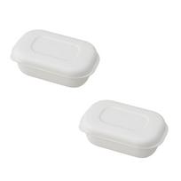 Marna Extreme Frozen Rice Small Microwave and Dishwasher Safe Rice Freezing Storage Container Container, (Prevents Stickiness/Includes Drainer), (Even balta