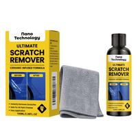 Nano Ceramic Scratch Remover for Cars, 100ml Ultimate Paint Repair, Deep Polish & Restore Wax for All Car Paint 100ML yellow