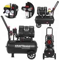 Oil-free compressor Kraft&Dele 8Bar 24L 1450W 230V 2800 Rpm 249 /Min