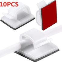 Xiaomi 10/20/50PCS Cable Organizer Clips Wire Winder Holder Protector USB Cable Management Adhesive Hooks Desk Clamp For Home Office