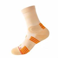 Women's Mid-Calf Odor-Resistant Sports Socks for Autumn/Winter - Tennis, Running, Basketball, Hiking, Badminton, Fitness One Size (36-39) chaki