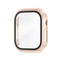 Dėklas su ekrano apsauga Apple Watch Series 12 (46 mm) Light Pink