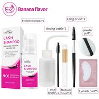 60ml Eyelash Extension Shampoo Foam Professional Cleaner Mousse Wash Oil Dustcare Makeup Remover Glue Home Salon Use Custom Logo white