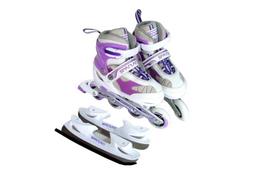 Spartan 2 in 1 Rollerblades - Purple - (38-41)