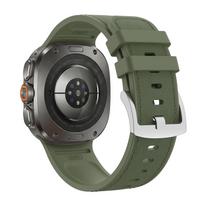 Leather Silicone Band For Samsung Galaxy Watch Ultra 2 Strap 47mm Sport Replacement Bracelet Correa Galaxy Watch 9 8 8 Classic Galaxy watch 8 40mm