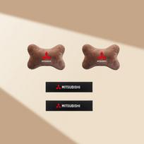 Sėdynės galvos atrama Kaklo pagalvėlė Minkštas komforto diržas Petnešėlės Mitsubishi Asx Lancer 10 Outlander Xpander Pajero 4 Montero V73
