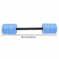Aquatic Dumbbells Pool Exercise Barbell Weights Foam Hand Bar Portable Detachable Build for L