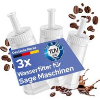 Replacement Water Filters for Sage Barista Pro/Touch/Express/Oracle/and Many More Replaces SES008 / SES810 / SES875 / SES880 3 3PCS