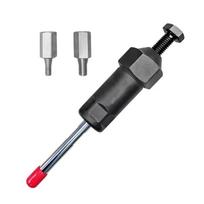 600psi Pressure Grease Fitting Unclogging Tool Lubrication Line Cleaner  Agricultural Equipment Long pole*M6M8 black