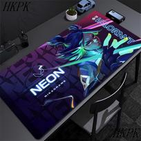 Valorant Mouse Pad Gaming 90x40 Computer HD Custom New Mousepad With Lockedge Mouse Mat Natural Rubber Anti Slip Soft Table Mat 300x600x2mm