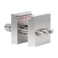 Mini Precisely Benches Vise Stainless Steel Screw Clamp with Flat Jaw for Small Parts Holding, for Repair Work and Model Making 1