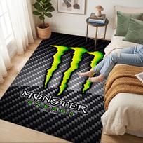 Monster Energy Living Room Nonslip Area Rug Soft Carpet For Bedroom Game Playroom Sofa Office Home Decor Doormat Christmas Gift C930695 100cmx120cm