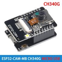 ESP ESP32 CAM-MB Wifi Bluetooth Development Board OV2640 Camera Module Serial Port Programming Module USB to Serial Port CH340G