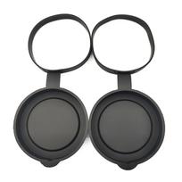 Žiūronų/Monokuliaro Objektyvo Dangteliai Vidinis Skersmuo 52mm-55mm/61mm-63mm Apsauginiai Objektyvo Dangteliai Optiniams Prietaisams L black