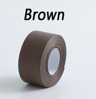 Waterproof Sealing Tape Strips PVC Self Adhesive Wall Sticker for Bathroom Shower Bath Seal Caulk Strip Kitchen Sink Mold Proof 3.8cm&6.4M(2 Roll)