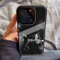 L-Lana Del Rey Singer Phone Case Hard Plastic Phone Case For Iphone 17 Air 16 15 14 13 12 11 Pro Max PC TPU iPhone 13 pro black