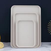Šiaurietiškas stačiakampis plastikinis arbatos padėklas puodeliams ir vaisiams Extra Small 20cm x 15cm