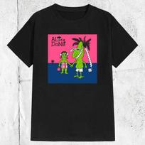 Alice Donut T shirt Vintage Punk Graphic Tee | Alternative Rock Band Shirt | Retro Cartoon Art Unisex Music Tee M pink
