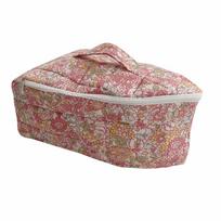 Stylish Quilted Padding Iron Storage Case Portable Carry Handle Iron Protective Cover Lightweight Dust-proof Steam Iron Bag Home gray