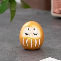 Laimės talismanas Daruma lėlės amatai Japonijos keramikos sėkmės ornamentas Nauja laimės katė dovanos auksas