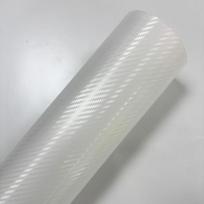 PET Skaidrus 4D/9D Anglies Pluošto Rašto Automobilio Plėvelė & Dažų Apsauginė Plėvelė Ritinys 1.52*16.5 meters white