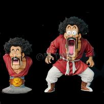 Dragon Ball Z Mister Satan Figure Replace Head Hercule Figurine 18cm Pvc Action Figures Collection Model Toys Gifts