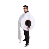Helovino šeimos kostiumai: Tarakonas, Krūva, Tualetinis Popierius, Bakterijos, Virusas - Juokingas Cosplay Suaugusiems ir Vaikams One Size white