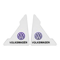 For Volkswagen VW Beetle Golf Passat RLINE Tiguan CC T-ROC Touareg Car Door Corner Transparent Protective Door Protector Sticker CWS1 white