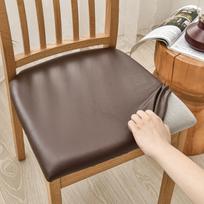 PU vandeniui atsparaus odinio kėdės sėdynės ir pagalvės apsauginio užvalkalo komplektas PU seat cover ruda