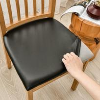 PU vandeniui atsparaus odinio kėdės sėdynės ir pagalvės apsauginio užvalkalo komplektas PU seat cover juoda