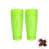 Loogdeel 1Pair Football Leg Guards Socks Breathable Kids Sports Shin Calf Short Socks for Soccer S oranžinė