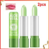 Aloe Vera Color-changing Lipstick Enduring, Deeply Hydrating, Temperature-activated Lip Balm, Fade-resistant Nourishing Lip Care beige
