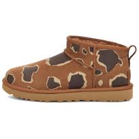 UGG CLASSIC ULTRA MINI Appaloosa Fleece Lined, Fashion Comfortable Short Snow Boots Women's 1166890-CRBO 39 ruda