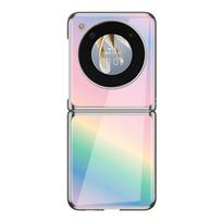 Nubia apverčiamas dėklas: Galvanizuotas stiklinis gradientinis dėklas – kūrybiškas, be žodžių dizainas Flip2 - Electroplated Glass