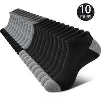Low-Cut Socks–Breathable Sweat-Wicking&Odor-Resistant Comfort Socks, Classic Solid Colors for Sports,Travel,Daily Wear One Size