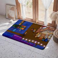 Game S Stardew Valley Floor Mat Eco  Flannel Doormat Non Slip Odorless Indoor Floor Rug Soft Short Plush Home Mat 50x80cm