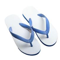 Vyriški madingi šlepetės, laisvalaikio lauko paplūdimio šlepetės, neslystantys plokšti pirštų segtuko batai, lengvi kvėpuojantys vasariniai sandalai 10 mėlyna