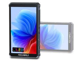 Monitor Podglądowy FEELWORLD PS6 - ultralekki monitor OLED 5,5  4K, kolor 100% DCI-P3