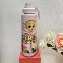 Ai Tralalero Tralala 1000ml Water Bottle Cute Italian Brainrot Anime Plastic Cup Tungtung Sahur Sport Water Mug Christmas Gift 1000ML mėlyna