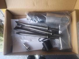150 mm pneumatinis oro plaktukas ir kastuvo rinkinys su kaltu ir apvalia rankena