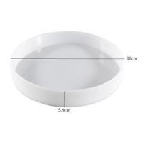 Didelis apvalus ornamentas upės stalo gamybos silikoninė forma „Pasidaryk pats“ kristalinė epoksidinės dervos forma „Pasidaryk pats“ kūrybos įrankiai Table Mold 36cm