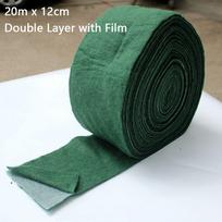 Green Plant Antifreeze Cover Coldproof Plant Bandage Wrap Tree Protection Tape  Garden Accessories 20m x 12cm-Double Layer