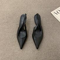 Nauji Juodi Minkštos Odos Profesonalūs Aukštakulniai Moteriški Stiletai Universaliai Tinkančios Stiuardesės Vienspalviai Batai Darbo Batai Zapatos Mujer 40 juoda