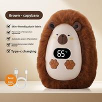 Pliušinis įkraunamas rankų šildytuvas, rankinis USB mini mielas rankų šildytuvas dovana Hand Warmer