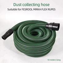 10M FOR FESTOOL MIRKA Vacuum Cleaner Dust Bucket Hose Vacuuming Tube Power Tool Accessories Sandpaper Machine Plastic Pipe 1 pcs gray