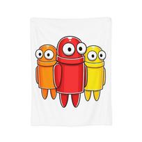R.E.P.O. Robot Horror Games Anime Figure  Blanket Fleece Summer REPO Game Warm Throw Blankets for Home Bedroom Rug Piece 30x40in red