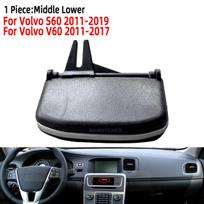1PC Front AC Outlet Grille Air Vent Clip Tab Trim for For Volvo V60 MK1 S60 MK2 V40 2013-2017 Cross Country 39804063 31393992 Volvo S60 V60-B-1PC gray
